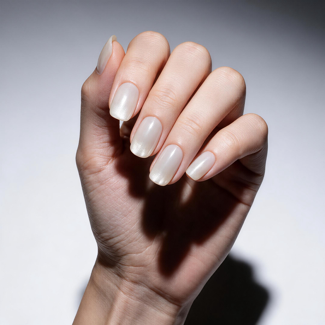 Cat-Eye Ivory | Short Squoval