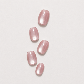 Cat-Eye Pink | Short Squoval (30 pieces)