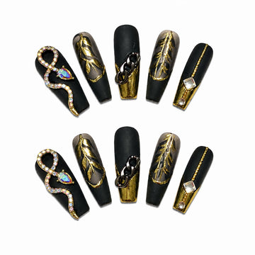 Golden Serpent | Long Coffin