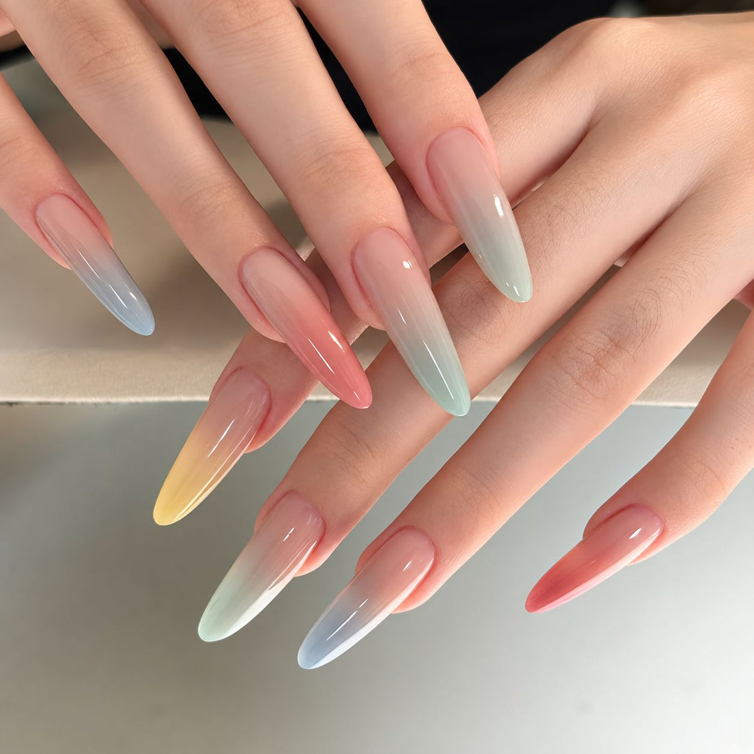 Pastel Prism | Long Almond