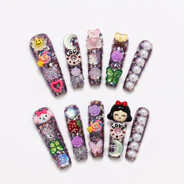 Kawaii Glow | Long Coffin