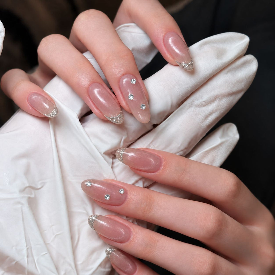 Diamond Veil | Medium-Long Almond