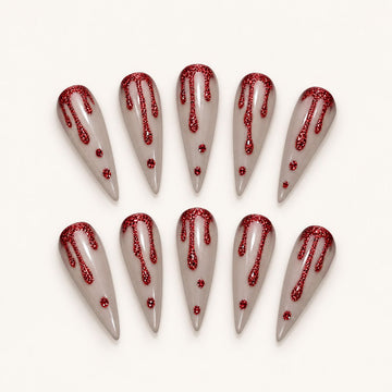 Ruby Drip | Extra-Long Stiletto