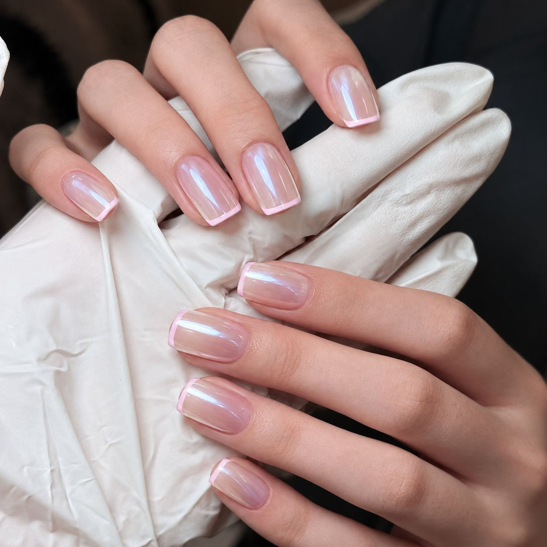 Pink Halo | Short Square