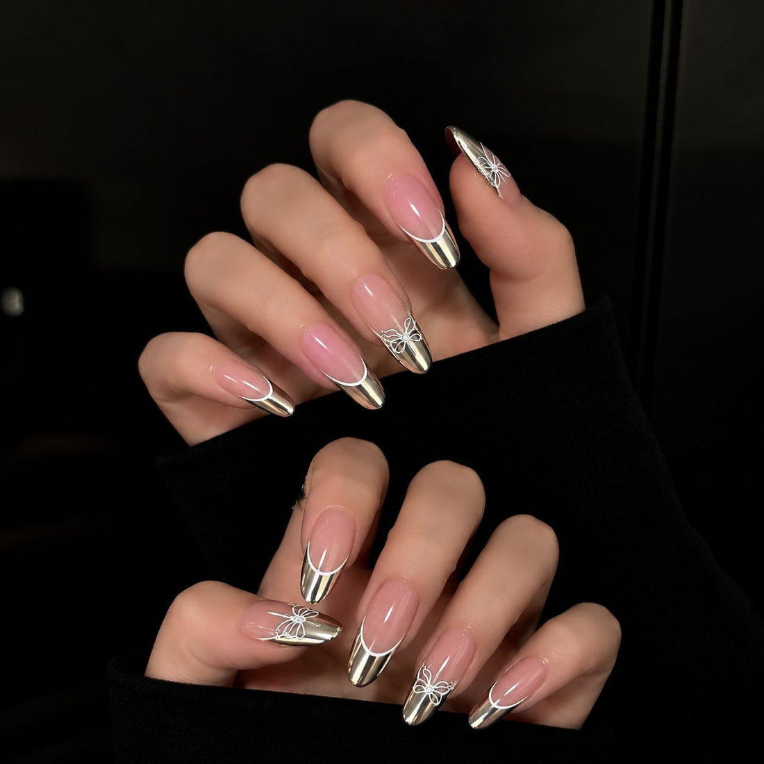 Silver Metamorphosis | Long Stiletto