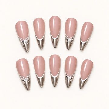 Silver Metamorphosis | Long Stiletto