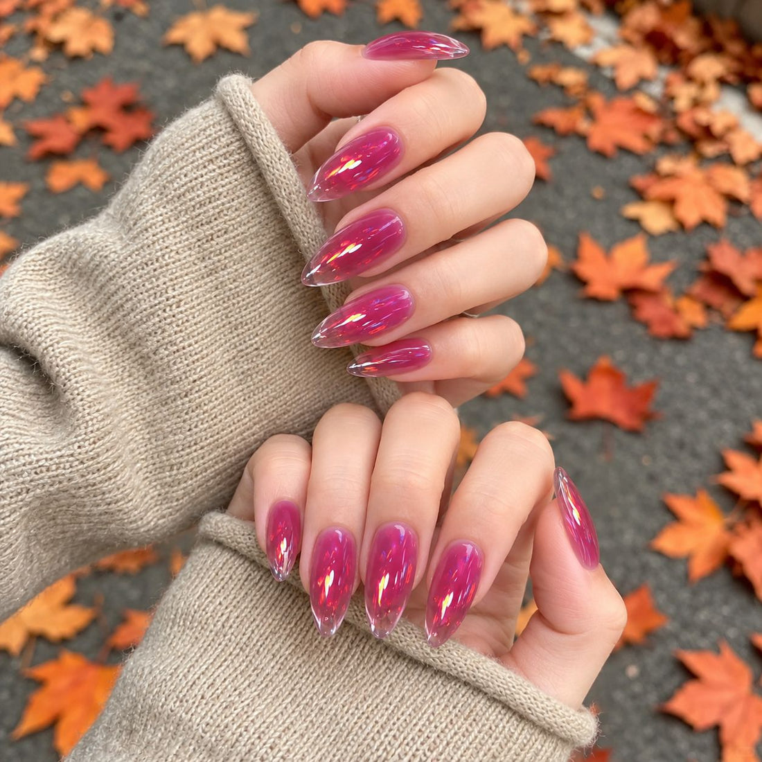 Berry Prism | Medium-Long Almond