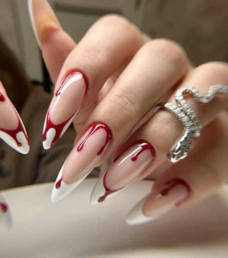 Scarlet Drip | Long Almond