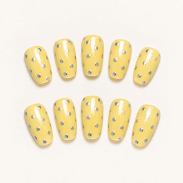 Lemon Disco | Short Squoval
