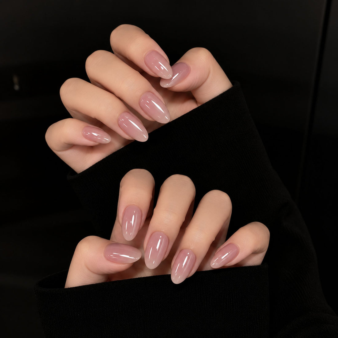 Bare Blush | Medium-Long Almond