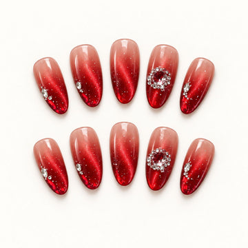 Ruby Eclipse | Medium-Long Almond