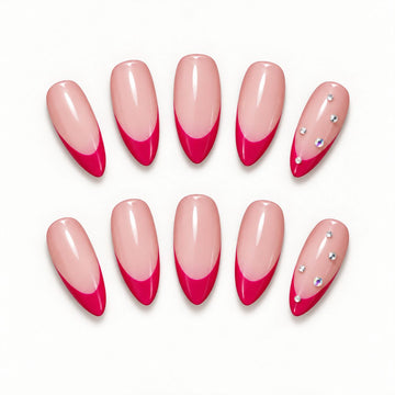 Fuchsia Curve | Long Almond