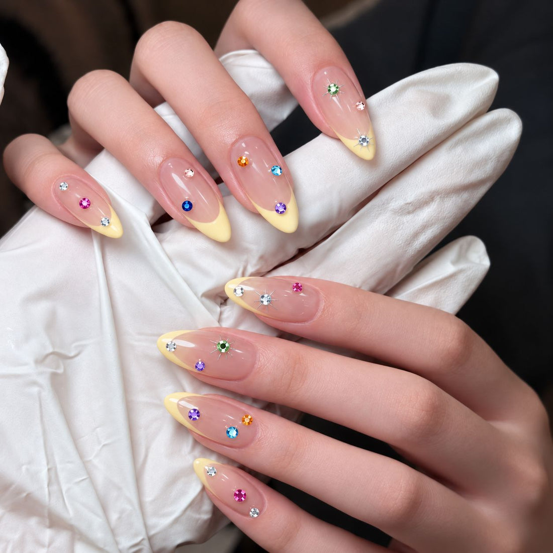 Sunlit Confetti | Long Almond