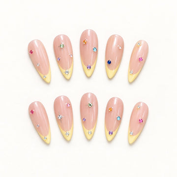 Sunlit Confetti | Long Almond