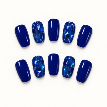 Cobalt Treasure | Short Squoval