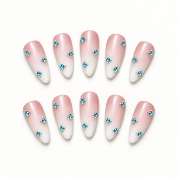 Aqua Halo | Medium-Long Almond