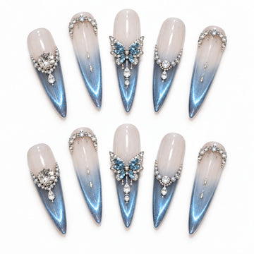 Butterfly Tide | Extra-Long Stiletto