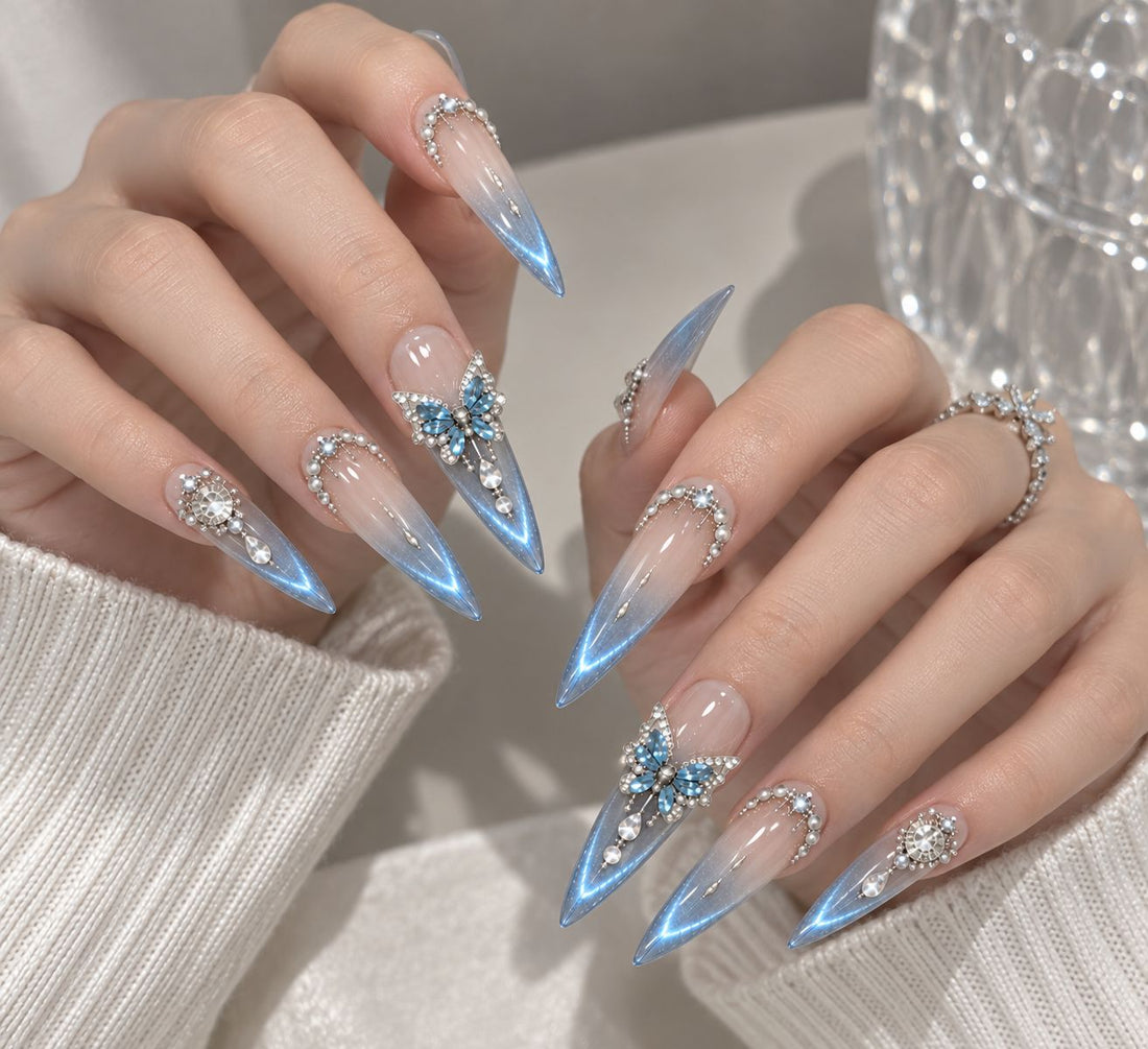 Butterfly Tide | Extra-Long Stiletto