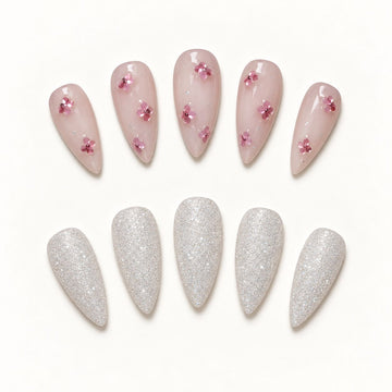 Blushing Stardust | Long Almond