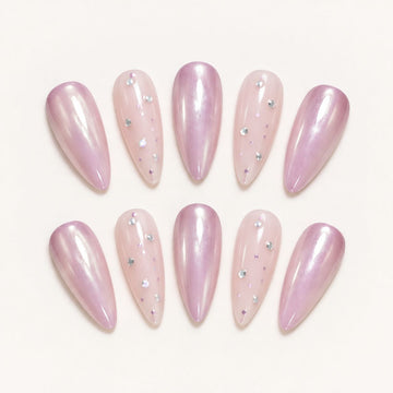 Lavender Moonlight | Medium-Long Almond