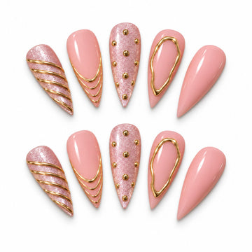 Gilded Rosé | Long Almond