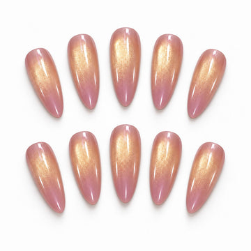 Rosé Halo | Medium-Long Almond