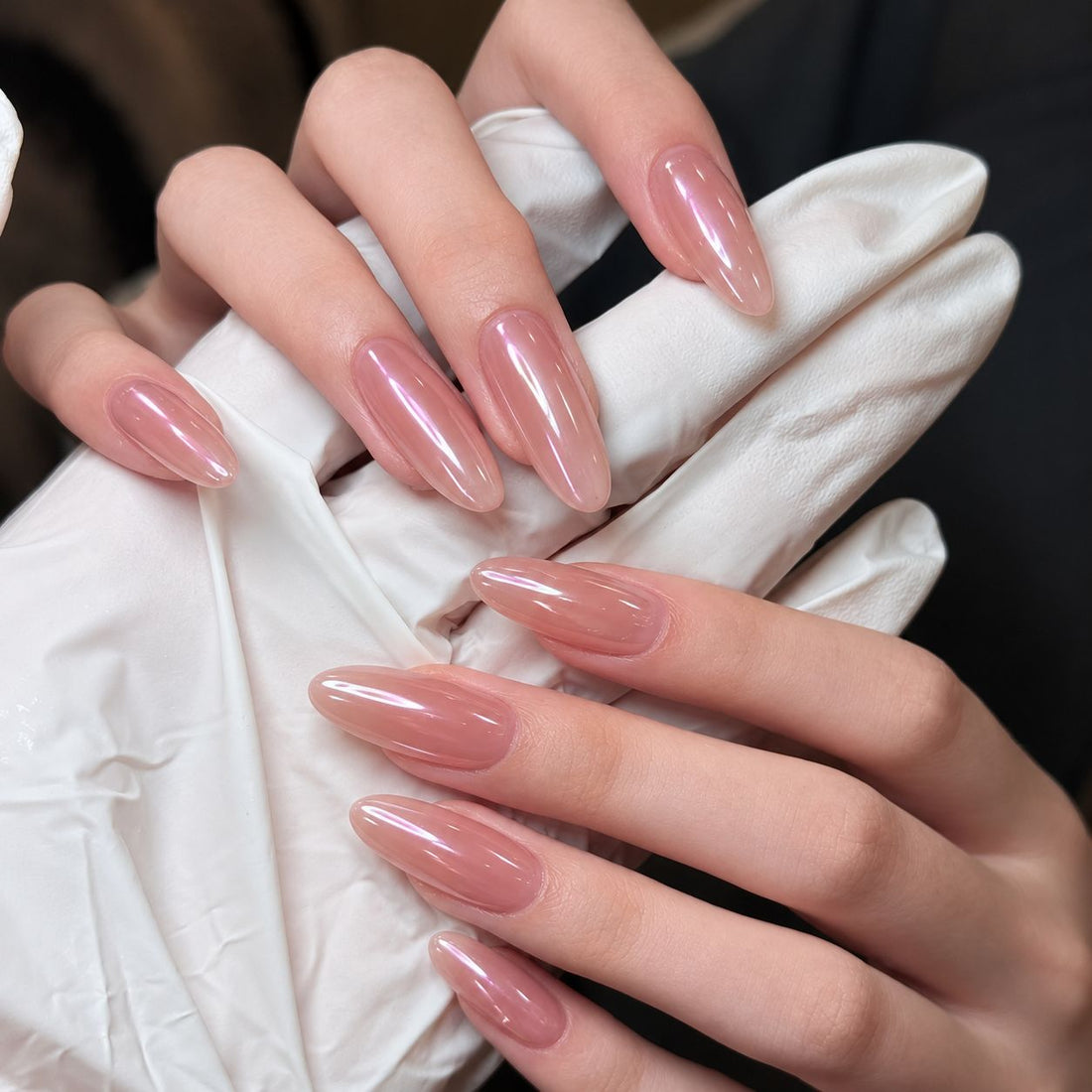 Rosé Glaze | Medium-Long Almond