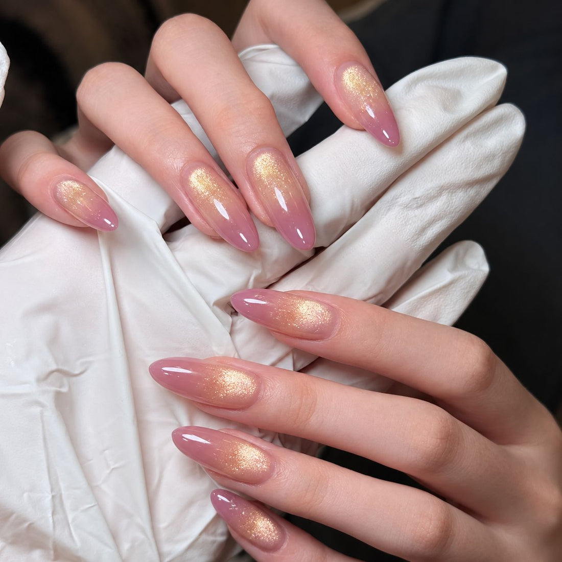 Rosé Halo | Medium-Long Almond