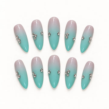 Aqua Crystal Mist | Long Almond