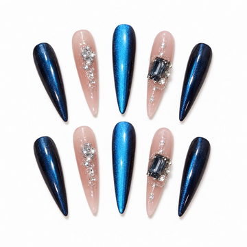Azure Obsidian | Extra-Long Stiletto