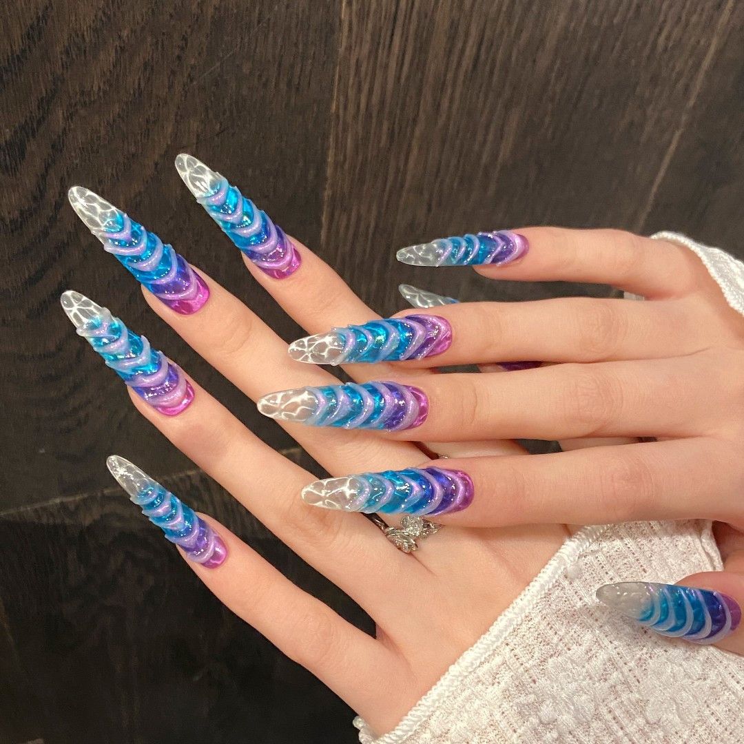 Mermaid Spire | Long Stiletto