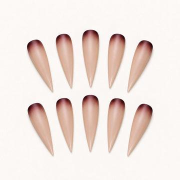 Burgundy Eclipse | Extra-Long Stiletto