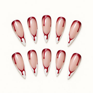 Scarlet Drip | Long Almond